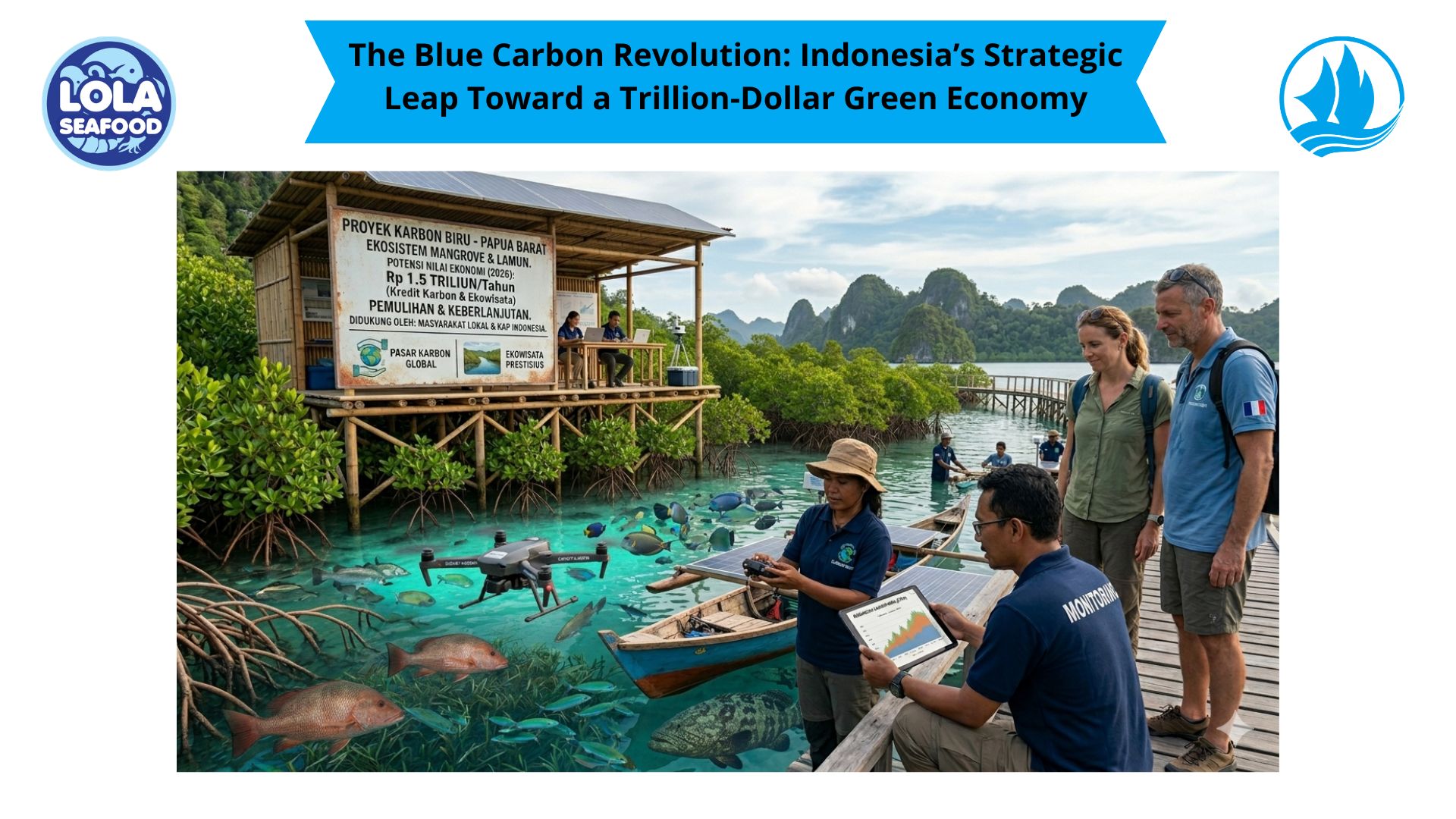 The Blue Carbon Revolution: Indonesia’s Strategic Leap Toward a Trillion-Dollar Green Economy